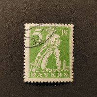Známka Bavorsko, Mi.178 (SG 257)#, 5 Pf