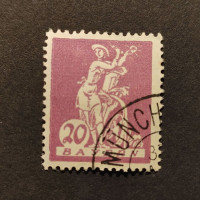 Známka Bavorsko, Mi.181I (SG 260)#, 20 Pf
