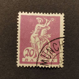 Známka Bavorsko, Mi.181I (SG 260)#, 20 Pf