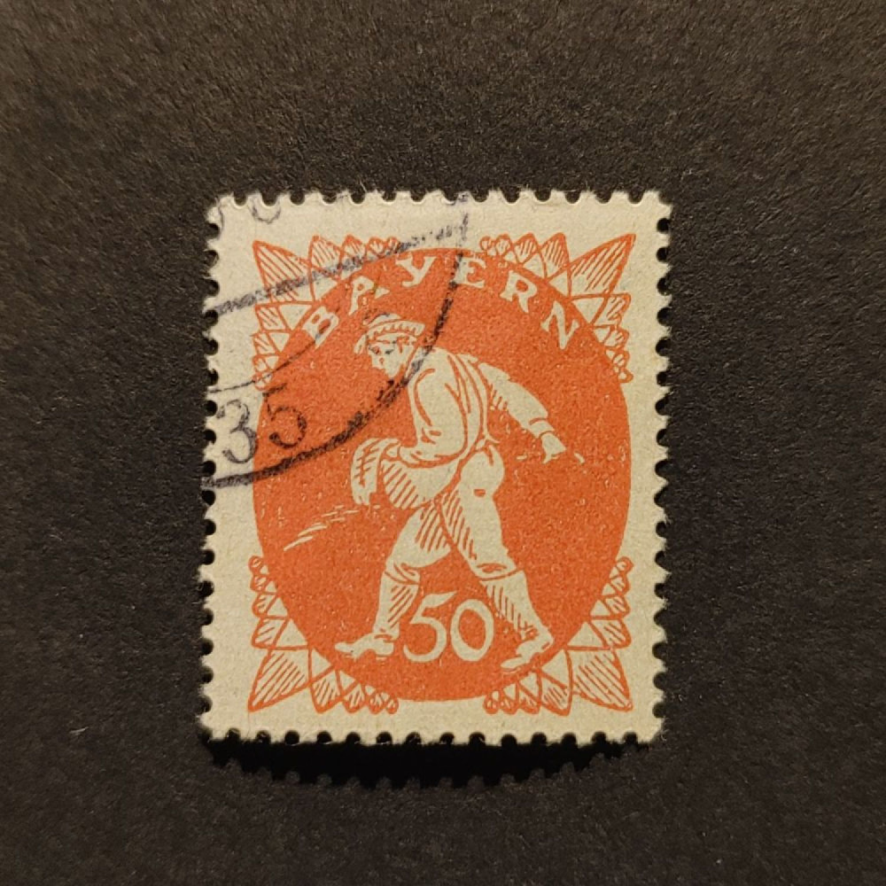 Známka Bavorsko, Mi.184 (SG 263)#, 50 Pf