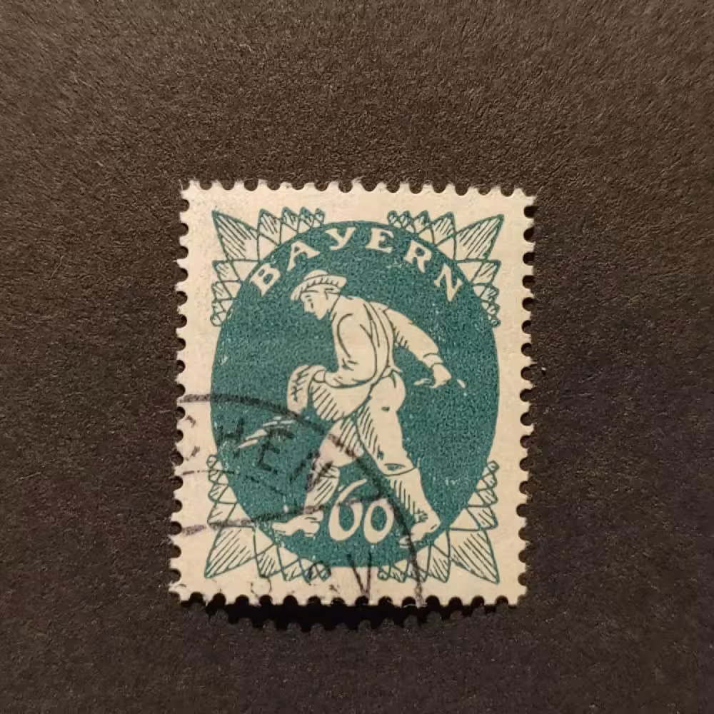 Známka Bavorsko, Mi.185 (SG 264)#, 60 Pf