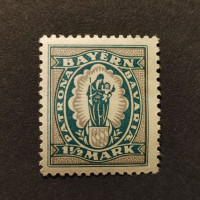 Známka Bavorsko, Mi.189 (SG 268)**, 1 1/2 M