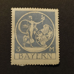 Známka Bavorsko, Mi.192 (SG 270)*, 3 M