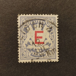 Známka Bavorsko, Mi.D4 (SG R136)#, 20 Pf