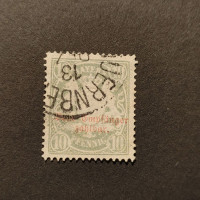Známka Bavorsko, Mi.P12By (SG D133)#, 10 Pf