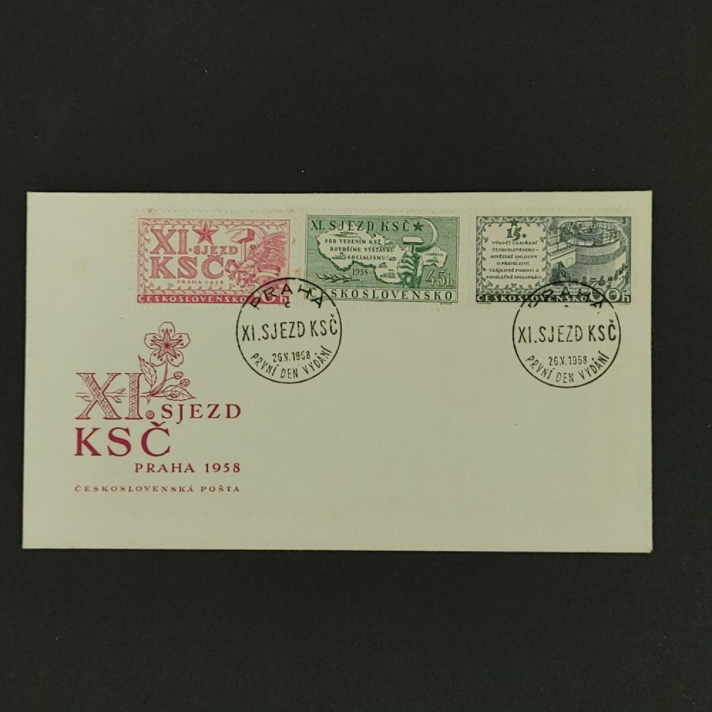 FDC ČSR, Pof.993-995**, 30h