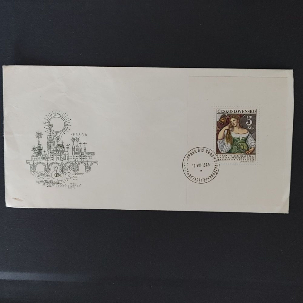 FDC Tchecoslováquia, 5Kčs, Mi.Block22, MNH** 