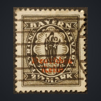 Stamp Bavaria, Mi.270, Used #