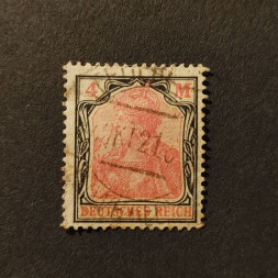 Briefmarke Deutsches Reich, Mi.153 (SG  )#, 4Mk.