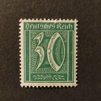 Selo Reich Alemão, Mi.162 (SG  ), MH, 30Pfg.