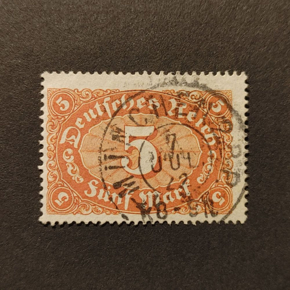 Známka Německo, DR, Mi.174 (SG  )#, 5Mk.