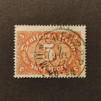 Sello Imperio Alemán (Deutsches Reich), Mi.174 (SG  ), Usado #, 5Mk.