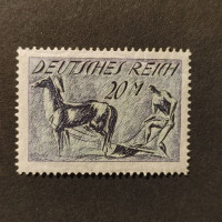 Sello Imperio Alemán (Deutsches Reich), Mi.176 (SG  ), MH, 20Mk.