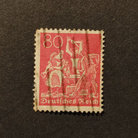 Selo Reich Alemão, Mi.166 (SG  ), Usado #, 80Pfg.