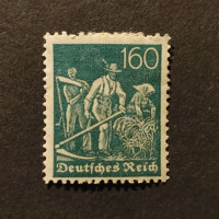 Sello Imperio Alemán (Deutsches Reich), Mi.170 (SG  ), MH, 160Pfg.