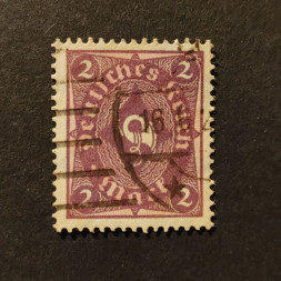 Sello Imperio Alemán (Deutsches Reich), Mi.191 (SG  ), Usado #, 2Mk.