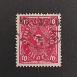 Sello Imperio Alemán (Deutsches Reich), Mi.206, Usado #
