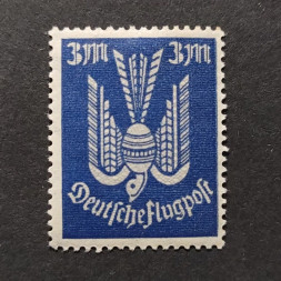 Briefmarke Deutsches Reich, Mi.217 (SG  )*, 3Mk.