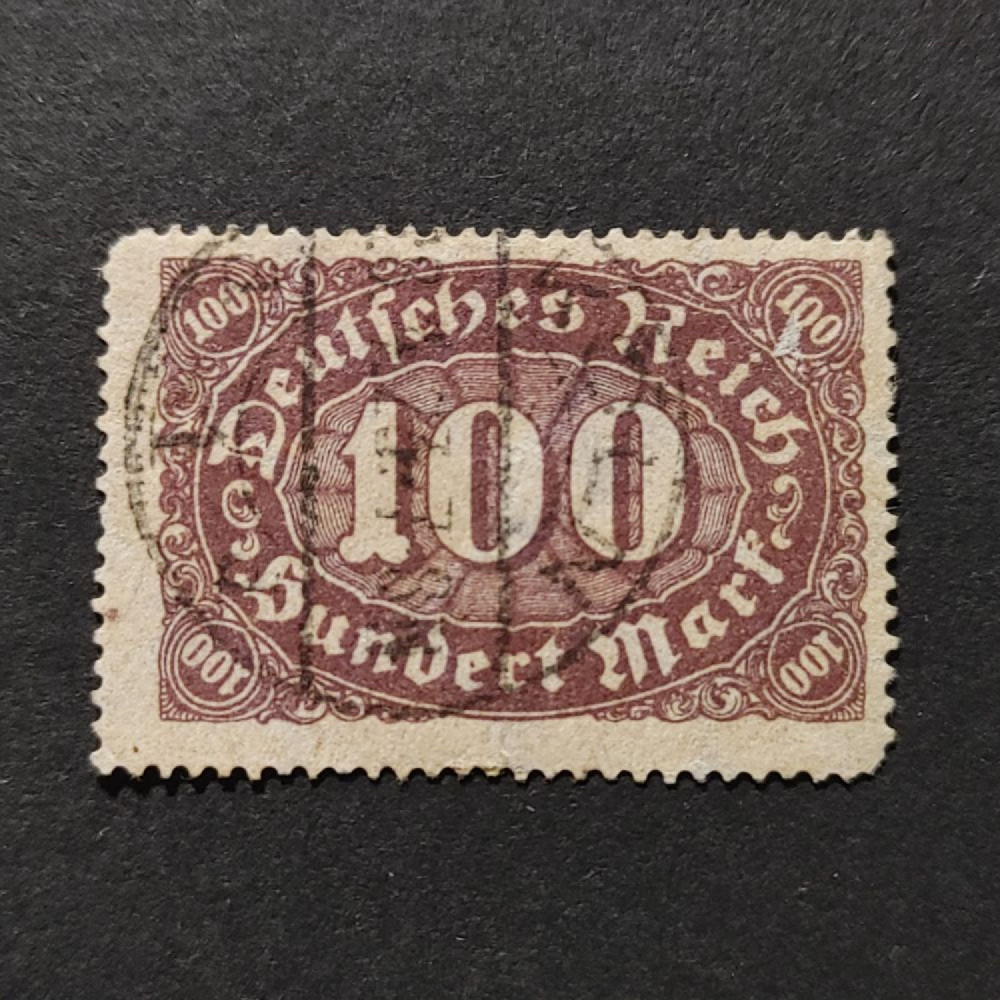 Známka Německo, DR, Mi.219 (SG  )#, 100Mk.