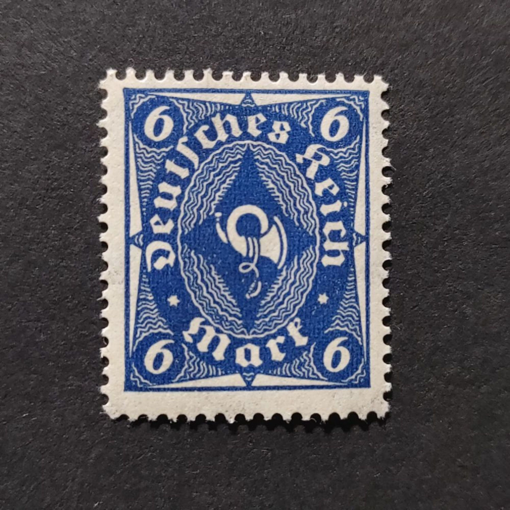 Známka Německo, DR, Mi.228 (SG  )**, 6Mk.