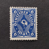 Selo Reich Alemão, Mi.228 (SG  ), MNH, 6Mk.