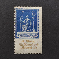 Stamp German Empire, Mi.233 (SG  ), MH, 6+4 Mk.