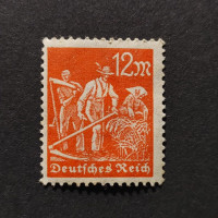 Sello Imperio Alemán (Deutsches Reich), Mi.240 (SG  ), MH, 12Mk.