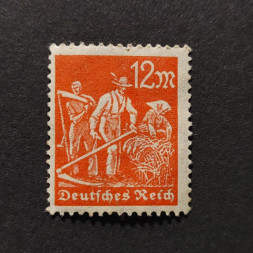Briefmarke Deutsches Reich, Mi.240 (SG  )*, 12Mk.