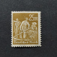 Selo Reich Alemão, Mi.242 (SG  ), MNH, 25Mk.