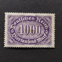 Známka Německo, DR, Mi.255 (SG  )*, 4000Mk.