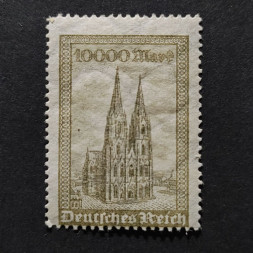 Známka Německo, DR, Mi.262 (SG  )*, 10000Mk.