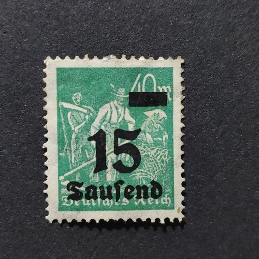 Sello Imperio Alemán (Deutsches Reich), Mi.279 (SG  ), (*), 15/40T.Mk./Mk.