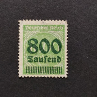 Sello Imperio Alemán (Deutsches Reich), Mi.308 (SG  ), (*), 800/1000T.Mk./Mk.