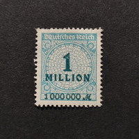Sello Imperio Alemán (Deutsches Reich), Mi.314 (SG  ), (*), 1Mi.Mk.
