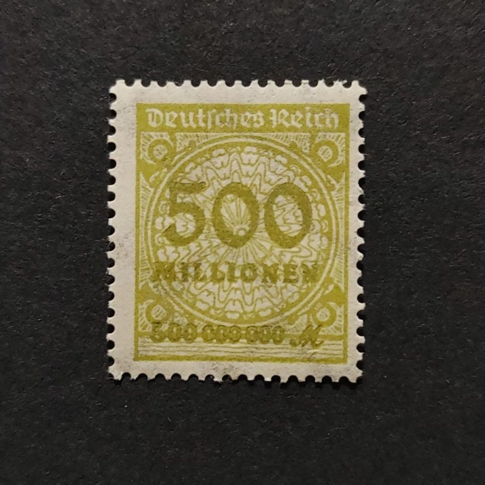 Známka Německo, DR, Mi.324 (SG  )**, 500Mi.Mk.