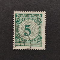 Selo Reich Alemão, Mi.339 (SG  ), Usado #, 5Pfg.