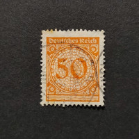 Sello Imperio Alemán (Deutsches Reich), Mi.342 (SG  ), Usado #, 50Pfg.