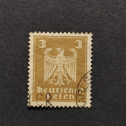 Selo Reich Alemão, Mi.355 (SG  ), Usado #, 3Pfg.