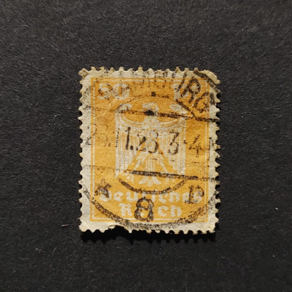 Briefmarke Deutsches Reich, Mi.361 (SG  )#, 50Pfg.