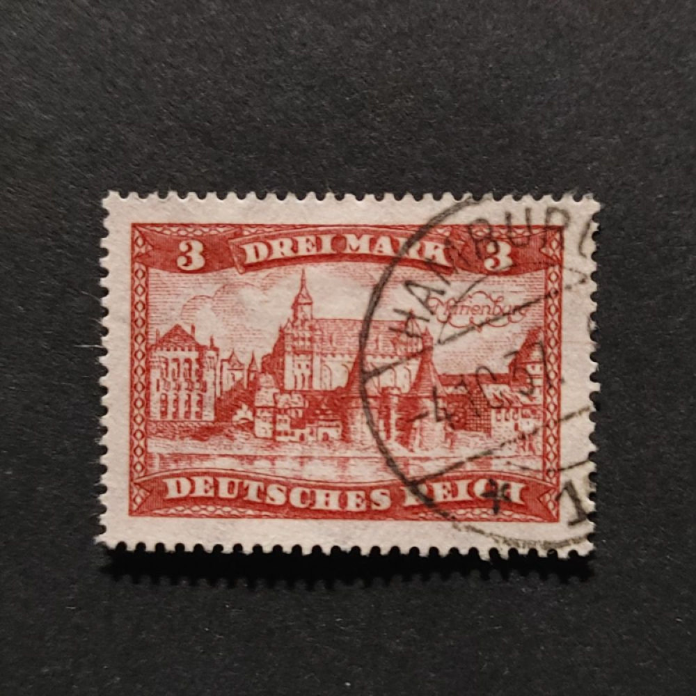 Sello Imperio Alemán (Deutsches Reich), Mi.366 (SG  ), Usado #, 3Mk.