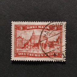 Sello Imperio Alemán (Deutsches Reich), Mi.366 (SG  ), Usado #, 3Mk.