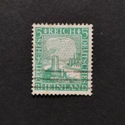 Sello Imperio Alemán (Deutsches Reich), Mi.372 (SG  ), Usado #, 5Pfg.
