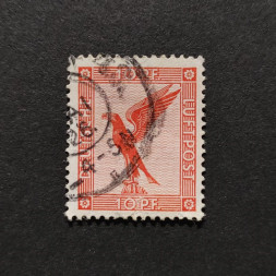 Sello Imperio Alemán (Deutsches Reich), Mi.379 (SG  ), Usado #, 10Pfg.