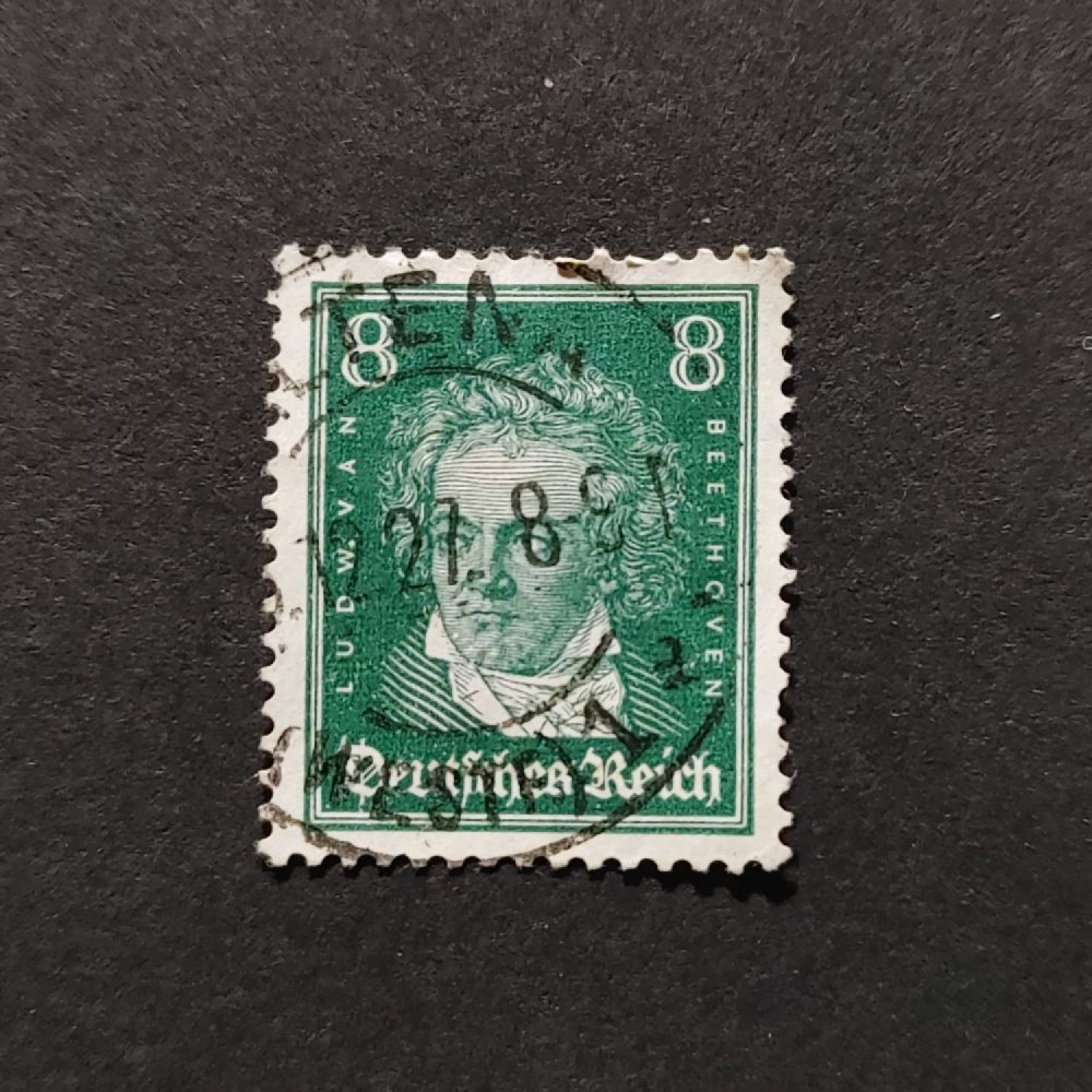 Briefmarke Deutsches Reich, Mi.389 (SG  )#, 8Pfg.