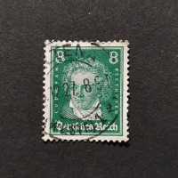 Briefmarke Deutsches Reich, Mi.389 (SG  )#, 8Pfg.
