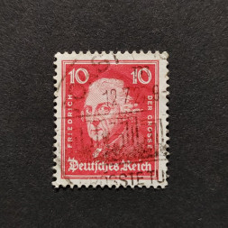 Briefmarke Deutsches Reich, Mi.390 (SG  )#, 10Pfg.