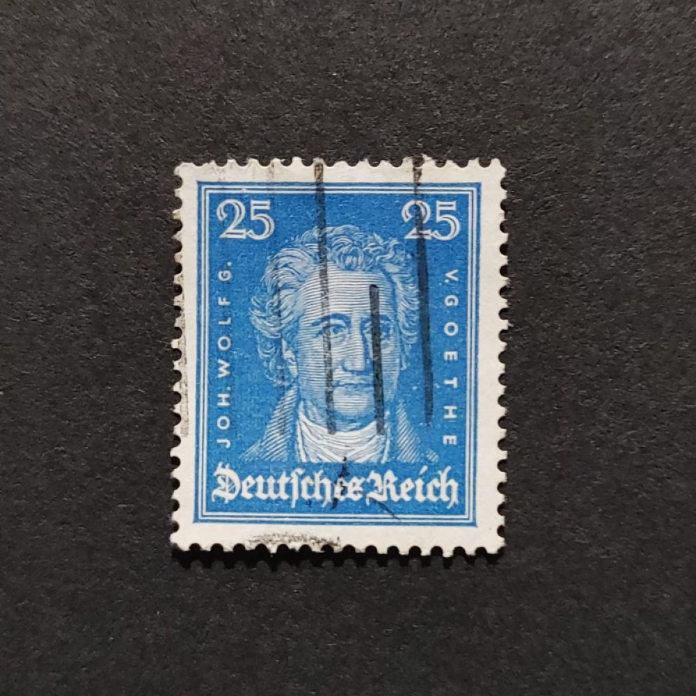 Sello Imperio Alemán (Deutsches Reich), Mi.393 (SG  ), Usado #, 25Pfg.