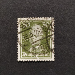 Sello Imperio Alemán (Deutsches Reich), Mi.394 (SG  ), Usado #, 30Pfg.