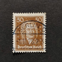 Briefmarke Deutsches Reich, Mi.396 (SG  )#, 50Pfg.