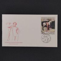 FDC Tchecoslováquia, Pof.1730 (Mi. 1840), MNH, 80h